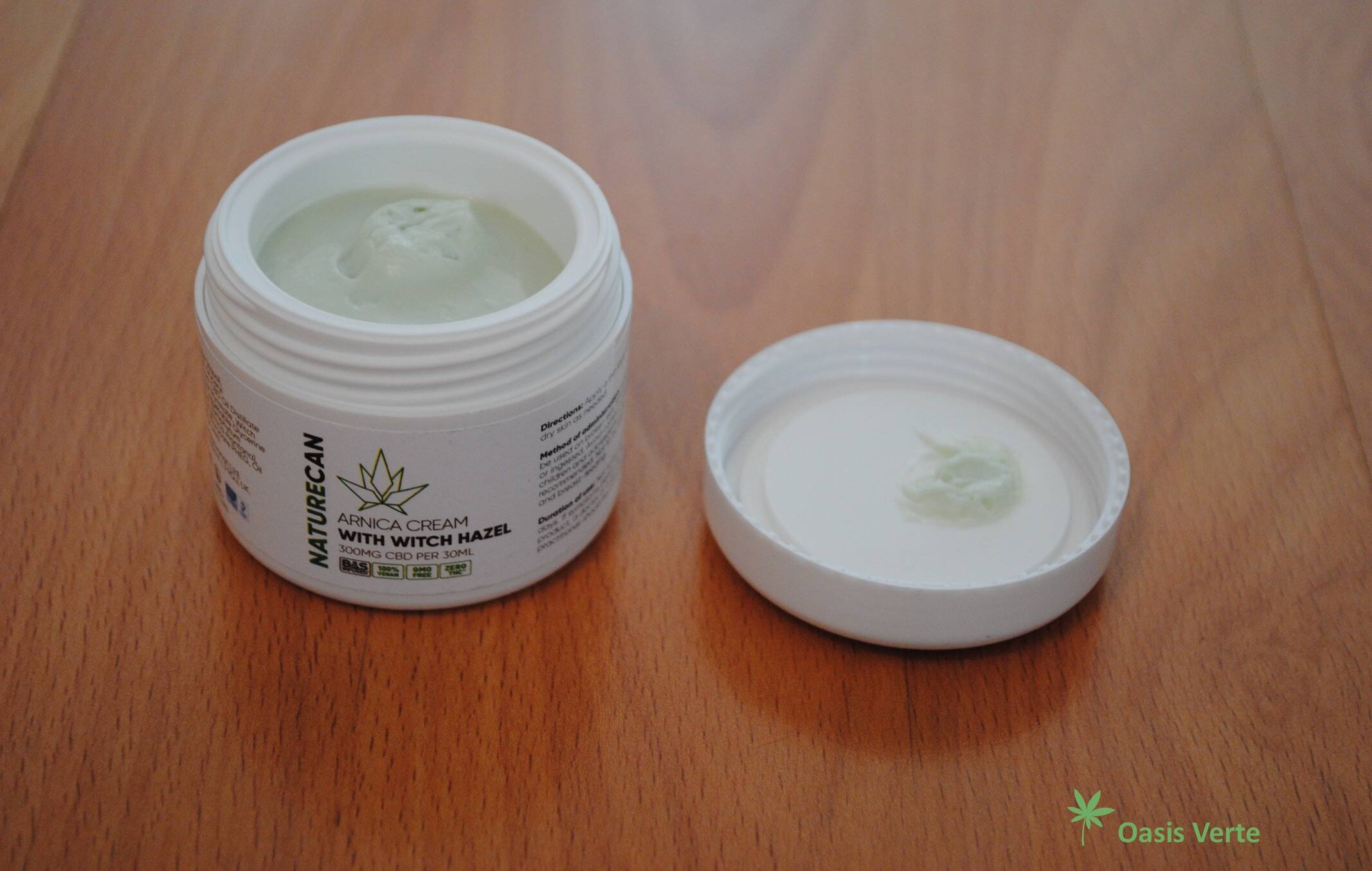 creme cbd arnica naturecan avis pot ouvert